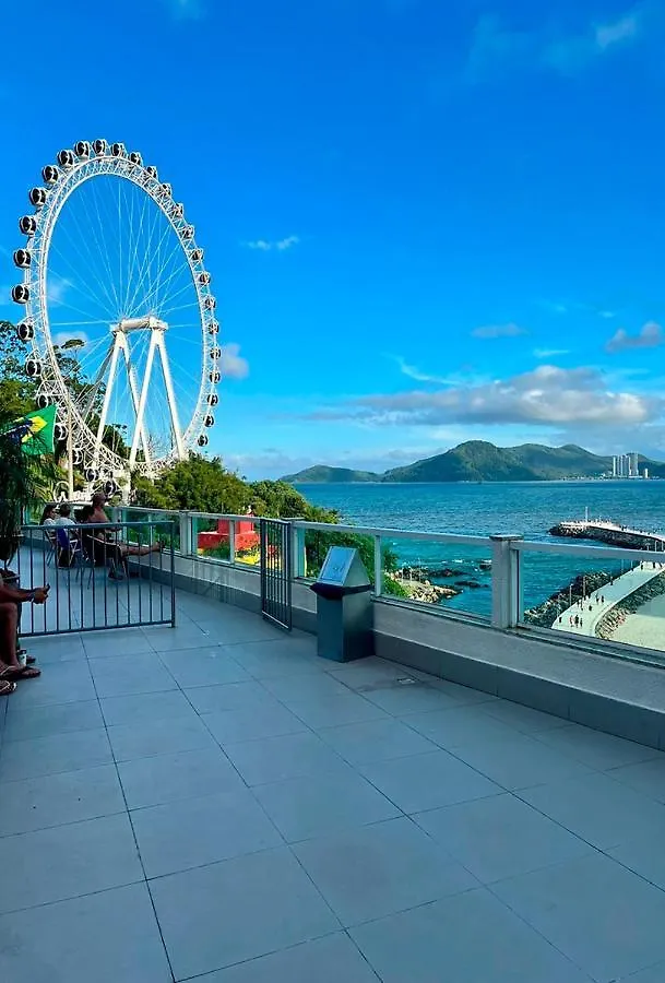 Studio De Frente Para O Mar Em Balneário Camboriú דירה