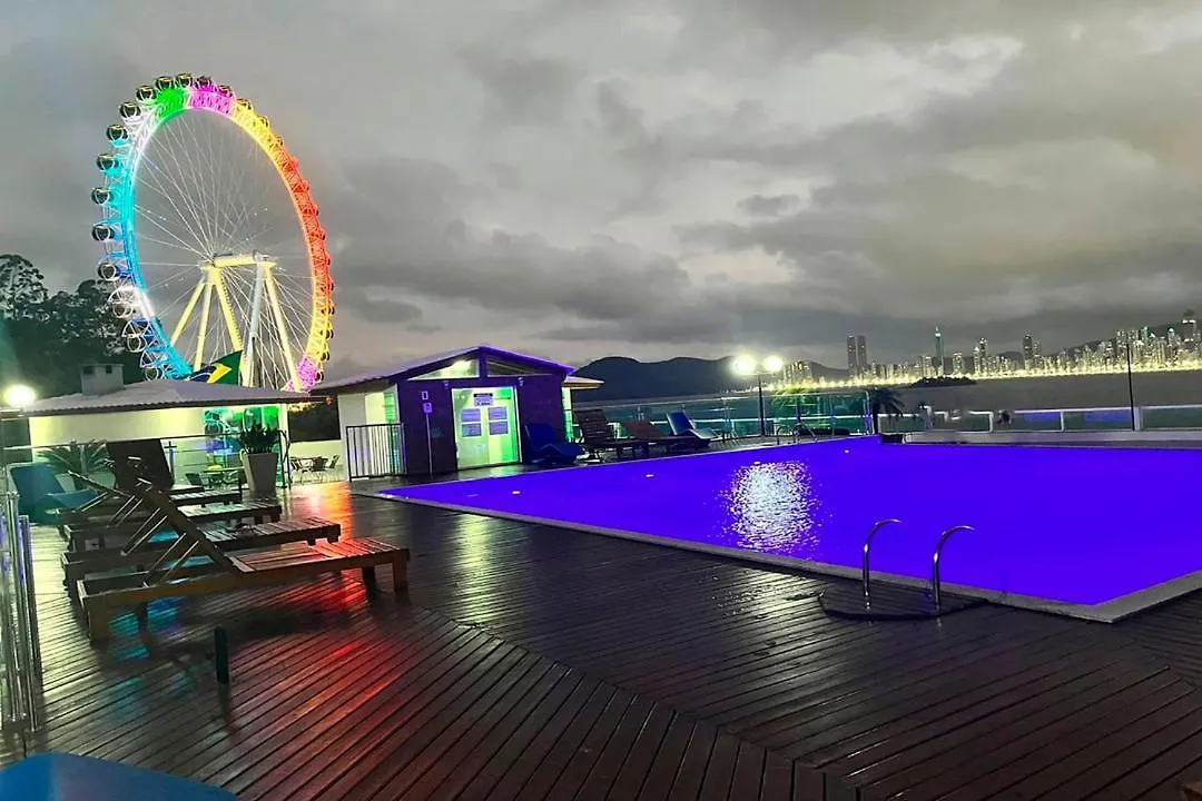 Studio De Frente Para O Mar Em Balneário Camboriú 0*,  巴西